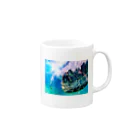 yunyunlivvyのうろこ Mug :right side of the handle