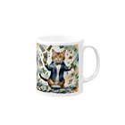 なむねこの猫社長 Mug :right side of the handle