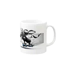 Shibu-Dandy-のニンジャ・ド・オジー Mug :right side of the handle