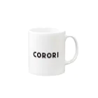 CORORIの独自ブランド”CORORI” マグカップの取っ手の右面