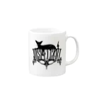 SRBGENk ゲンキのDISPELGIRL Elegant Cat Mug :right side of the handle