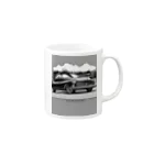 kar0507のクラシックカー Mug :right side of the handle