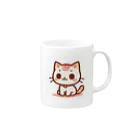 かずとのねこまる Mug :right side of the handle