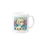 東京夢少女の東京夢少女ver2 Mug :right side of the handle