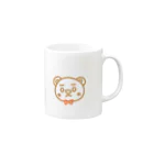 nyan(ΦωΦ)のくままくん Mug :right side of the handle