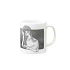 ？のさ Mug :right side of the handle