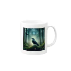 SETURAの神秘 カラス Mug :right side of the handle