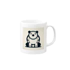 siromedakaの〇〇ぱんだくん Mug :right side of the handle