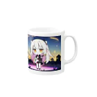 ai_dailylifeの女の子 Mug :right side of the handle