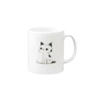 猫グッズ専門店トトまるのトトまる Mug :right side of the handle