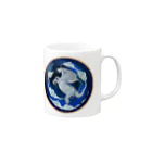 猫の頭の十三支・馬 Mug :right side of the handle