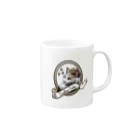 Twelve Catsの貴婦人 Mug :right side of the handle