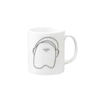 まごわやさしいのノッてる歯 Mug :right side of the handle