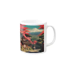 sonoyonの和風景グッズ Mug :right side of the handle