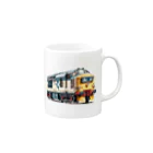 チェリモヤの鉄道模型 04 Mug :right side of the handle