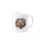 riotriffs_punksの花束 Mug :right side of the handle