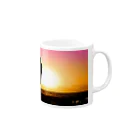 namidamakiの夕日 Mug :right side of the handle