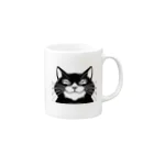 lblのしてやったり！！の顔した猫 Mug :right side of the handle