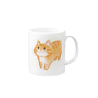 shopアルーニョのキュートなワクワクねこ Mug :right side of the handle