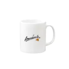 c.stravenueのアノマロカリス 文字＆プチ Mug :right side of the handle