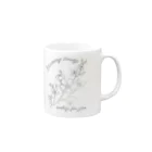 Kotoha-shopの桜の花言葉 Mug :right side of the handle