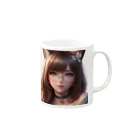 yos-1292583のねこニコばん Mug :right side of the handle