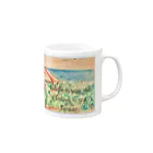 Natural_style*の岬の海の家風景画... Mug :right side of the handle