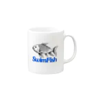 ウェブエンパイアのSwimFish(泳ぐ魚) Mug :right side of the handle