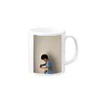 Minashのぼくのカッコいいポーズ Mug :right side of the handle