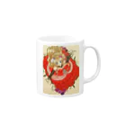 うずら迷宮 出張所のprincess of "magia" Mug :right side of the handle