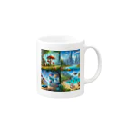 PHANTASIEのファンタジー Mug :right side of the handle