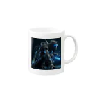 suzuri18026のドラゴンアーマー Mug :right side of the handle