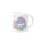 SatelliteStudioのな〜んちって Mug :right side of the handle