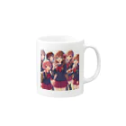 SWQAの女子会 Mug :right side of the handle