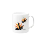 Mana AのカラフルAgave Mug :right side of the handle