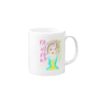 panoramaworldのPANOちゃん Mug :right side of the handle