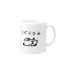 mogurakikakuのもぐら企画ロゴ Mug :right side of the handle