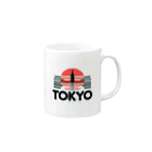 aoharu2005の東京 Mug :right side of the handle