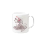 Miracleの花の妖精リア Mug :right side of the handle