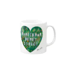 nissyheartのASAHIKAWA HEART STREET Mug :right side of the handle