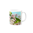 atelier_lapislazuliの桜 Mug :right side of the handle