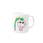 ネオ💀のゆずゆずちゃん Mug :right side of the handle