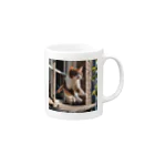 ねこネコちゃんのねこネコちゃん Mug :right side of the handle