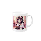 ウツボちゃんのエサの時間ですよ😄 Mug :right side of the handle