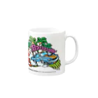 illustrator_HaLのPOP UP CAR Vol.02 Mug :right side of the handle