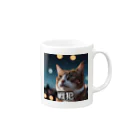 rurifuのゲーミング猫 Mug :right side of the handle