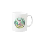 TMRの水彩猫 Mug :right side of the handle