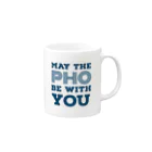 フォー タカハシのMAY THE PHO BE WITH YOU Mug :right side of the handle