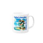 H.webPのAmaxsa釣り人の楽園-Angler's Paradise Mug :right side of the handle