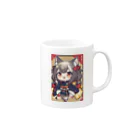 すりすりショップの獣娘 Mug :right side of the handle